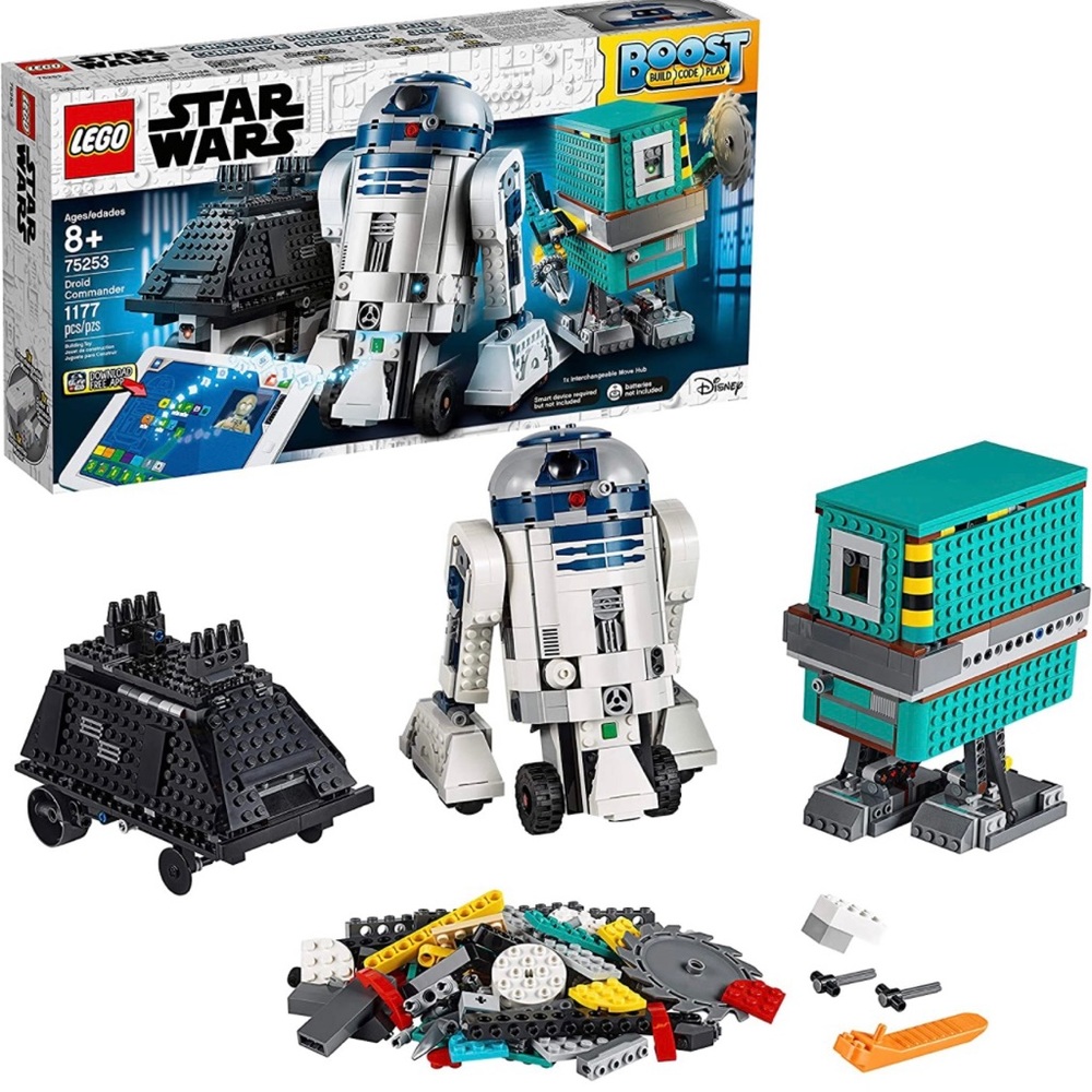 LEGO I Star Wars Boost Droid Commander 75253, Fun Coding Stem Set  (1,177 PCs.)